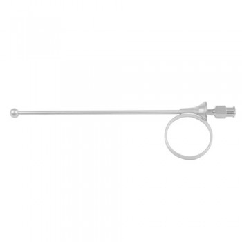 Pudendus Anaesthesia Needle Complete with Cannula Stainless Steel, 18 cm - 7" Ø 1.0 x 185 mm